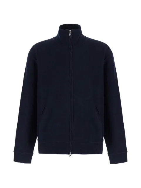 NN07 zip-up high-neck cardigan