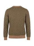 Drumohr geometric-pattern cashmere sweater