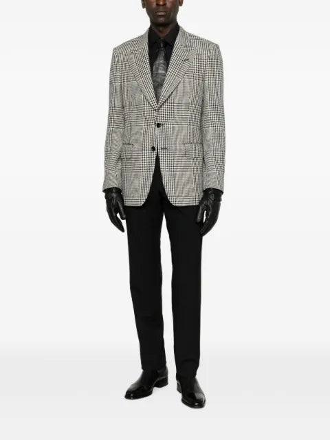 TOM FORD Shelton Prince of Wales checked blazer