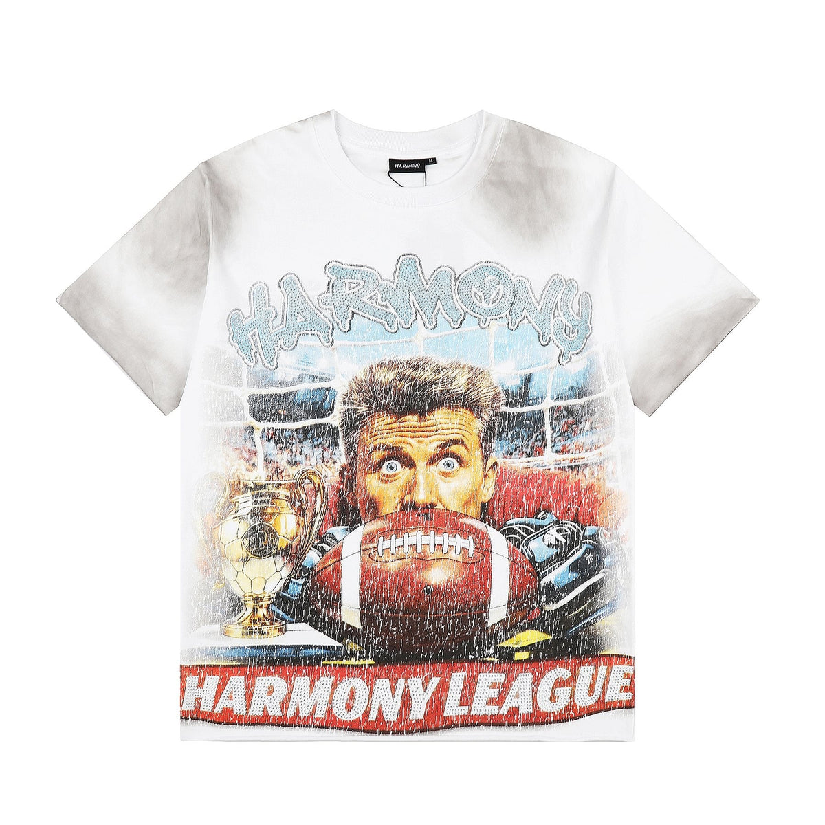 HARMONY Football Graphic T-Shirt